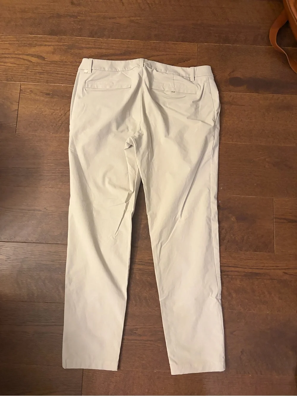 lululemon athletica ABC Slim Fit Trouser Stretch Cotton Versa Twill 35x32 Kahki